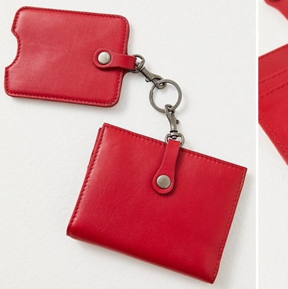 NWT Free People All You Need Cardholder with Bonus Ring 💍♥️💍♥️💍♥️💍♥️💍♥️ - Picture 2 of 8